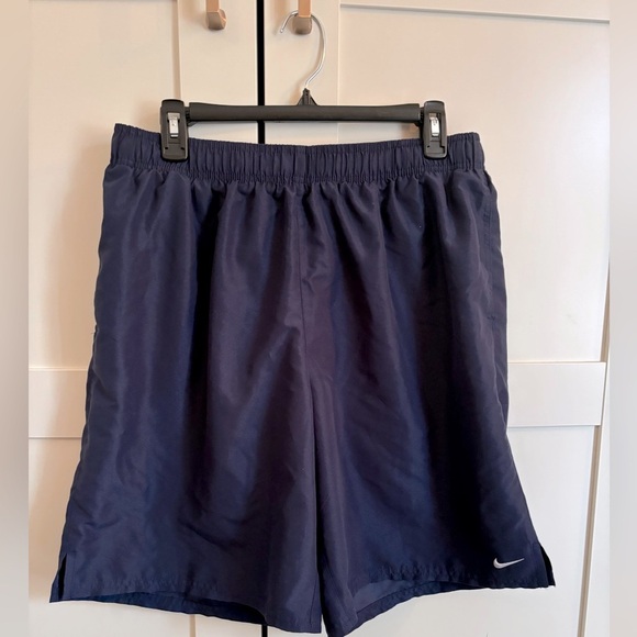 Nike Men’s Shorts 9 Inch Navy Blue Size XL Athletic Athleisure Run Gym - Picture 1 of 4